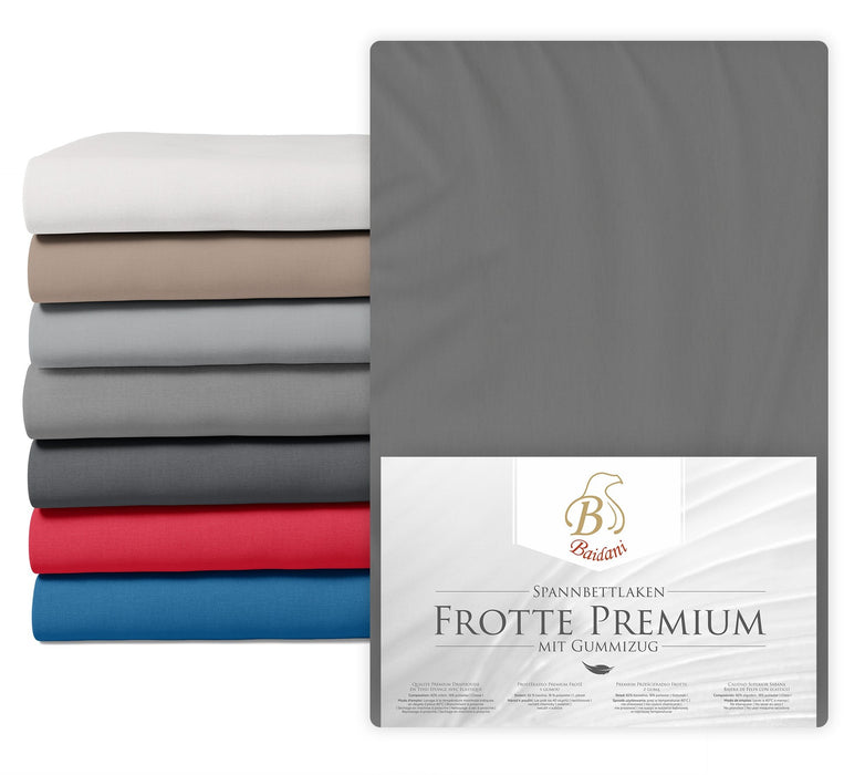 Drap-housse en tissu éponge avec élastique - Matelas épais 25cm