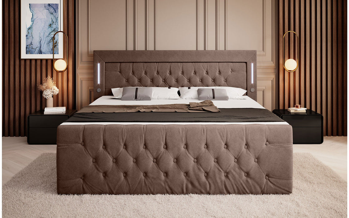 Lit boxspring king hot sale size